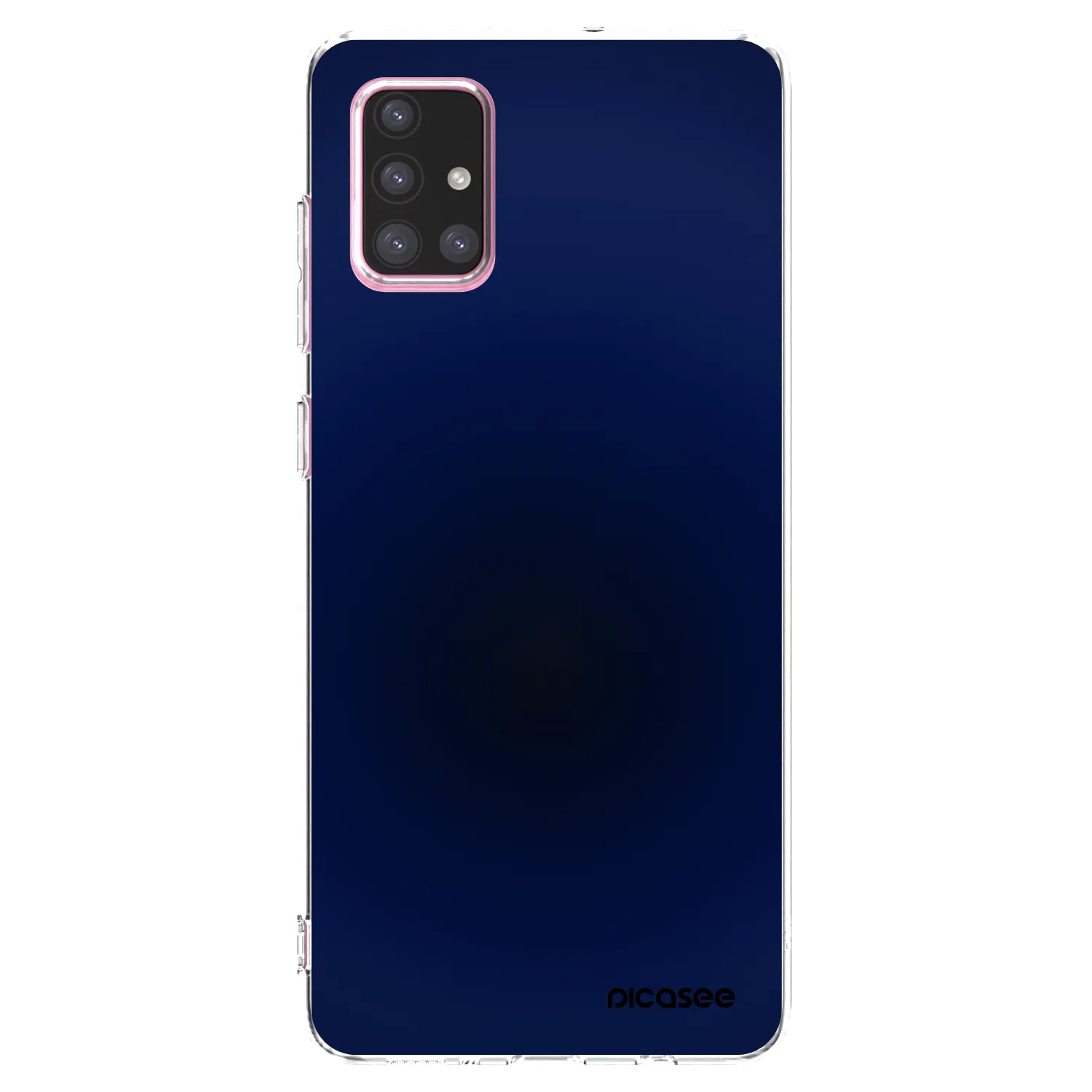 Picasee átlátszó szilikon tok az alábbi mobiltelefonokra Samsung Galaxy A71 A715F - Deep Ocean