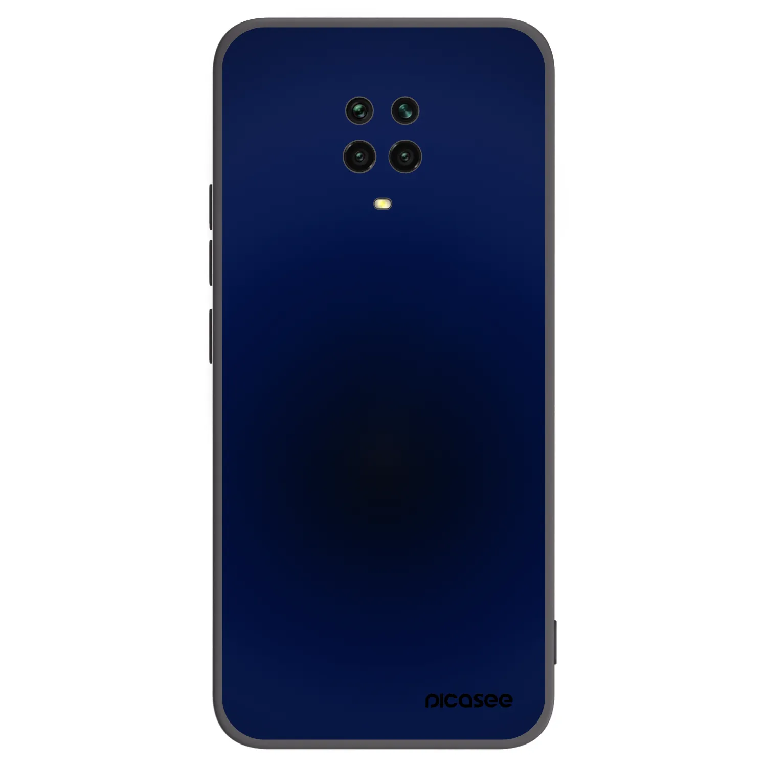 Picasee fekete szilikon tok az alábbi mobiltelefonokra Xiaomi Redmi Note 9 Pro - Deep Ocean