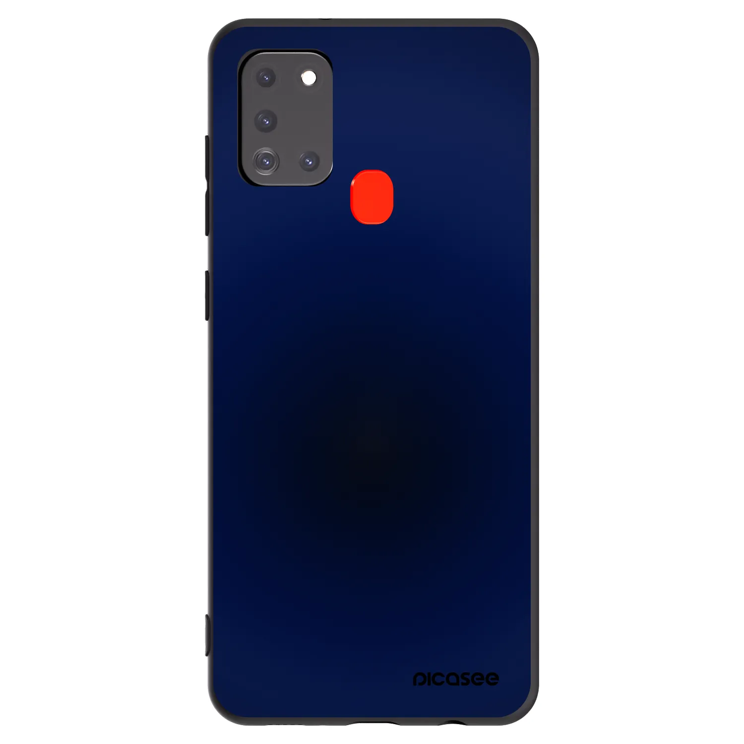 Picasee fekete szilikon tok az alábbi mobiltelefonokra Samsung Galaxy A21s - Deep Ocean