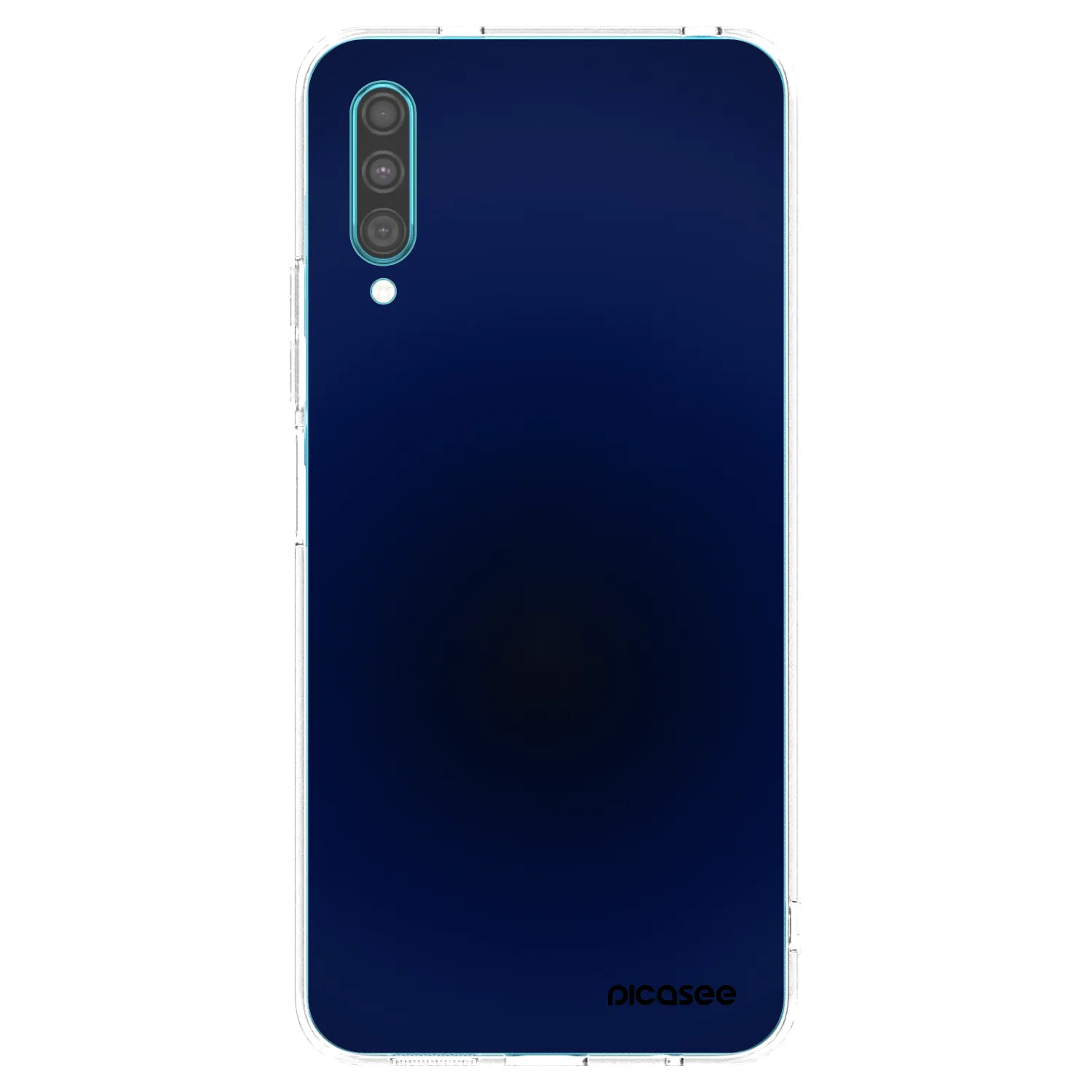 Picasee átlátszó szilikon tok az alábbi mobiltelefonokra Samsung Galaxy A30s A307F - Deep Ocean