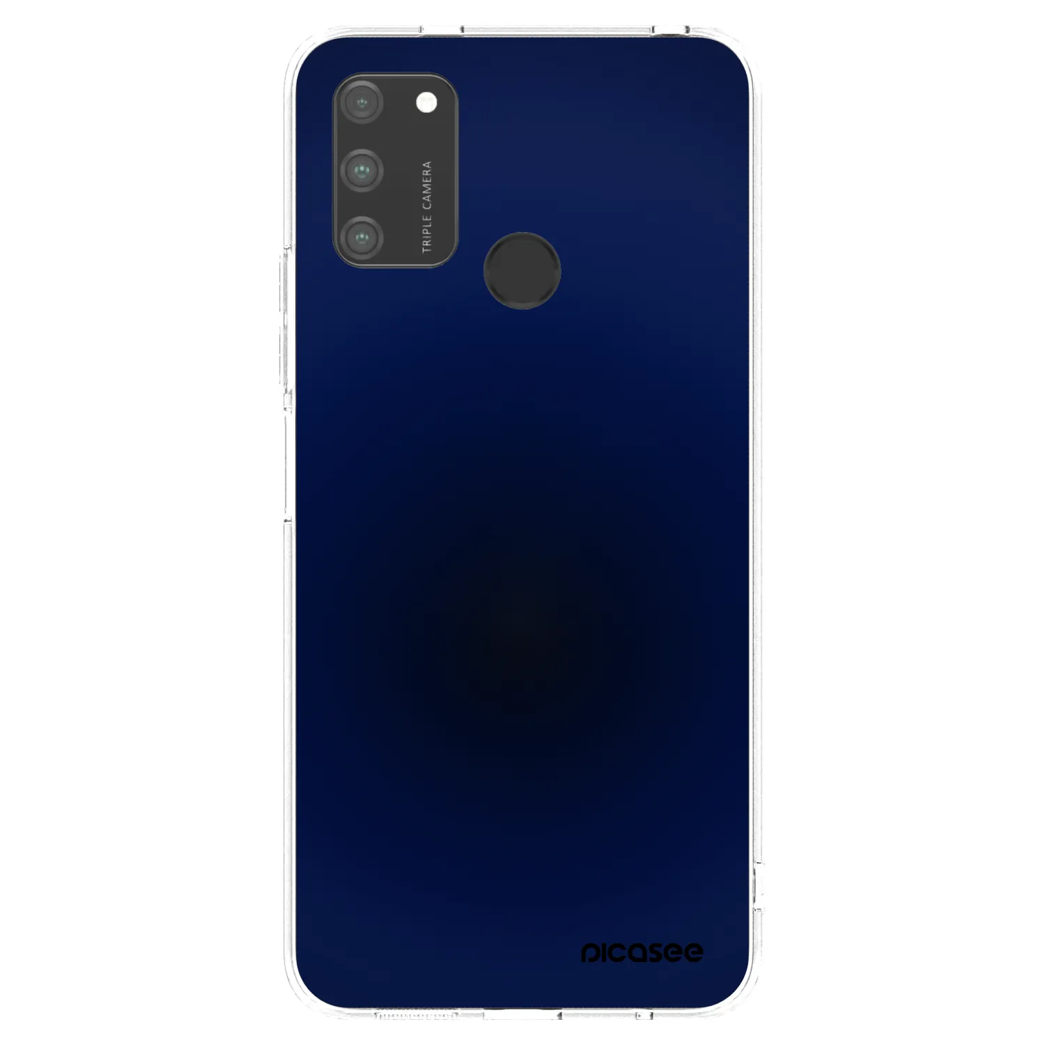 Picasee átlátszó szilikon tok az alábbi mobiltelefonokra Honor 9A - Deep Ocean