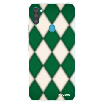 Picasee átlátszó szilikon tok az alábbi mobiltelefonokra Samsung Galaxy M11 - Emerald Diamond