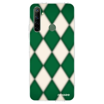 Picasee átlátszó szilikon tok az alábbi mobiltelefonokra Realme 6i - Emerald Diamond