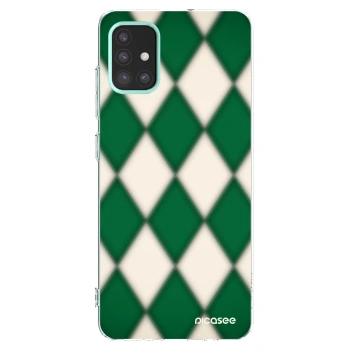 Picasee átlátszó szilikon tok az alábbi mobiltelefonokra Samsung Galaxy M31s - Emerald Diamond