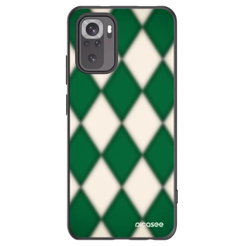 Picasee fekete szilikon tok az alábbi mobiltelefonokra Xiaomi Redmi Note 10 - Emerald Diamond