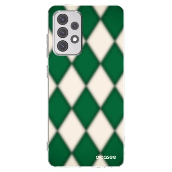 Picasee átlátszó szilikon tok az alábbi mobiltelefonokra Samsung Galaxy A52 5G A525F - Emerald Diamond