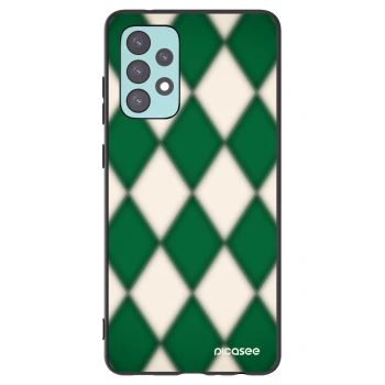 Picasee fekete szilikon tok az alábbi mobiltelefonokra Samsung Galaxy A72 A725F - Emerald Diamond