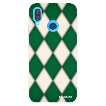 Picasee átlátszó szilikon tok az alábbi mobiltelefonokra Huawei P20 Lite - Emerald Diamond