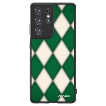 Szilikon tok erre a típusra Samsung Galaxy S21 Ultra 5G G998B - Emerald Diamond