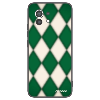 Picasee fekete szilikon tok az alábbi mobiltelefonokra Xiaomi Mi 11 - Emerald Diamond