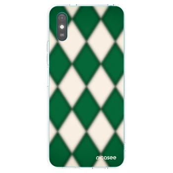 Picasee átlátszó szilikon tok az alábbi mobiltelefonokra Xiaomi Redmi 9AT - Emerald Diamond