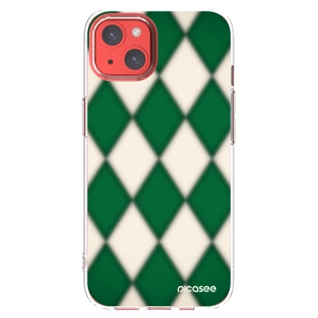 Picasee átlátszó szilikon tok az alábbi mobiltelefonokra Apple iPhone 13 - Emerald Diamond
