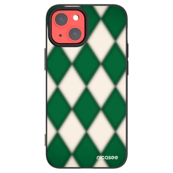 Picasee fekete szilikon tok az alábbi mobiltelefonokra Apple iPhone 13 mini - Emerald Diamond