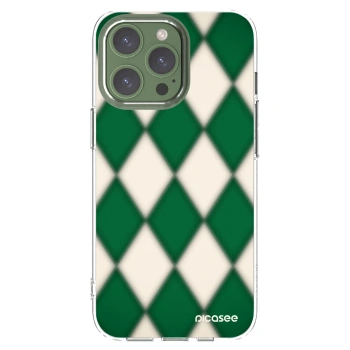 Picasee átlátszó szilikon tok az alábbi mobiltelefonokra Apple iPhone 13 Pro - Emerald Diamond