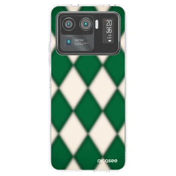 Picasee átlátszó szilikon tok az alábbi mobiltelefonokra Xiaomi Mi 11 Ultra - Emerald Diamond