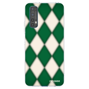 Picasee átlátszó szilikon tok az alábbi mobiltelefonokra Realme 7 - Emerald Diamond