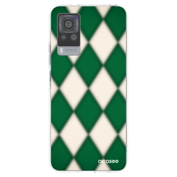 Picasee átlátszó szilikon tok az alábbi mobiltelefonokra Vivo X60 Pro 5G - Emerald Diamond