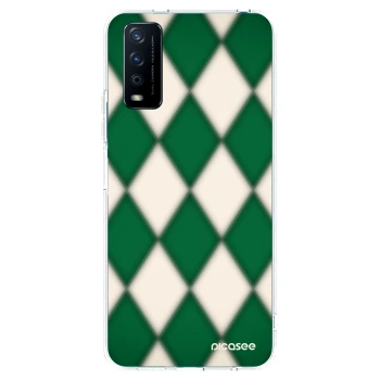 Picasee átlátszó szilikon tok az alábbi mobiltelefonokra Vivo Y11s - Emerald Diamond