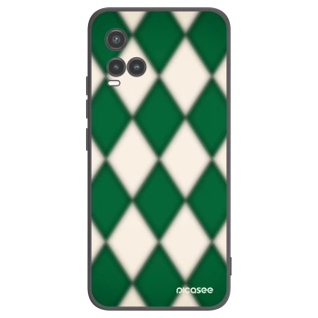 Picasee fekete szilikon tok az alábbi mobiltelefonokra Vivo Y33s - Emerald Diamond