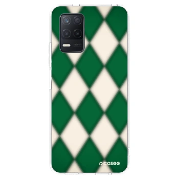 Picasee átlátszó szilikon tok az alábbi mobiltelefonokra Realme 8 5G - Emerald Diamond