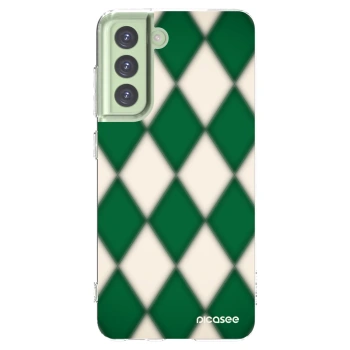 Picasee átlátszó szilikon tok az alábbi mobiltelefonokra Samsung Galaxy S21 FE 5G - Emerald Diamond