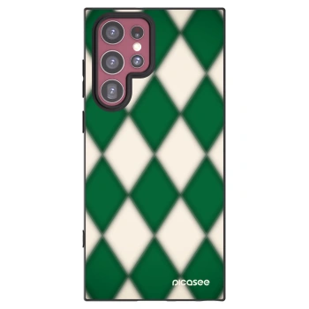 Picasee fekete szilikon tok az alábbi mobiltelefonokra Samsung Galaxy S22 Ultra 5G - Emerald Diamond