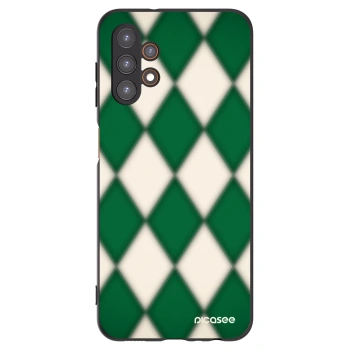 Picasee fekete szilikon tok az alábbi mobiltelefonokra Samsung Galaxy A13 4G A135 - Emerald Diamond