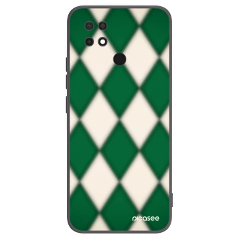 Picasee fekete szilikon tok az alábbi mobiltelefonokra Xiaomi Redmi 10C - Emerald Diamond