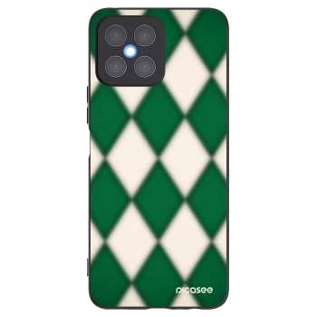 Picasee fekete szilikon tok az alábbi mobiltelefonokra Honor X8 4G - Emerald Diamond