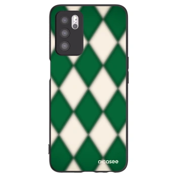 Picasee fekete szilikon tok az alábbi mobiltelefonokra OPPO A16s - Emerald Diamond