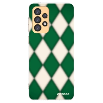 Picasee átlátszó szilikon tok az alábbi mobiltelefonokra Samsung Galaxy A33 5G A336 - Emerald Diamond
