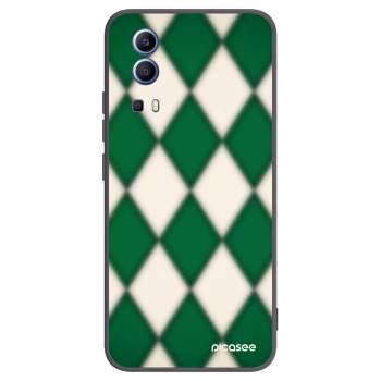 Picasee fekete szilikon tok az alábbi mobiltelefonokra Vivo Y52 5G - Emerald Diamond
