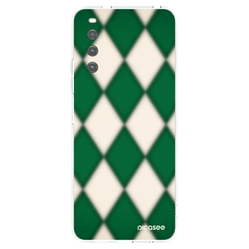 Picasee átlátszó szilikon tok az alábbi mobiltelefonokra Sony Xperia 10 IV 5G - Emerald Diamond