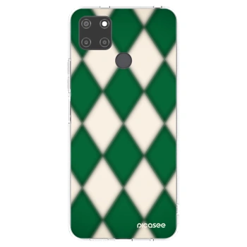 Picasee átlátszó szilikon tok az alábbi mobiltelefonokra Realme C21Y - Emerald Diamond