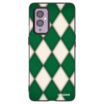 Picasee fekete szilikon tok az alábbi mobiltelefonokra OnePlus 9 - Emerald Diamond