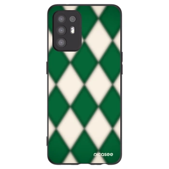 Picasee fekete szilikon tok az alábbi mobiltelefonokra OPPO A94 5G - Emerald Diamond