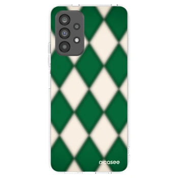 Picasee átlátszó szilikon tok az alábbi mobiltelefonokra Samsung Galaxy A73 5G - Emerald Diamond