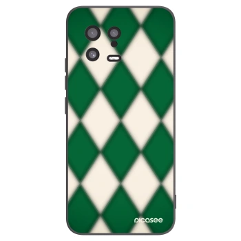 Picasee fekete szilikon tok az alábbi mobiltelefonokra Xiaomi 13 - Emerald Diamond