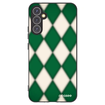 Picasee fekete szilikon tok az alábbi mobiltelefonokra Samsung Galaxy A34 5G A346B - Emerald Diamond
