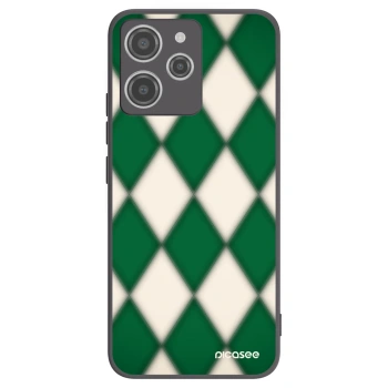 Picasee fekete szilikon tok az alábbi mobiltelefonokra Xiaomi Redmi 12 4G - Emerald Diamond