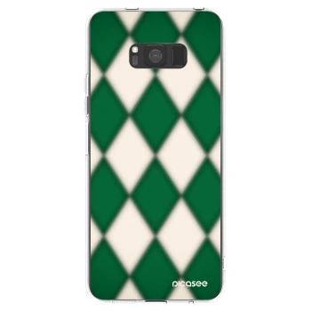 Picasee átlátszó szilikon tok az alábbi mobiltelefonokra Samsung Galaxy S8 G950F - Emerald Diamond