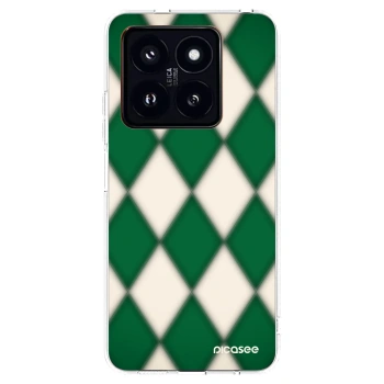 Picasee átlátszó szilikon tok az alábbi mobiltelefonokra Xiaomi 14 Pro - Emerald Diamond