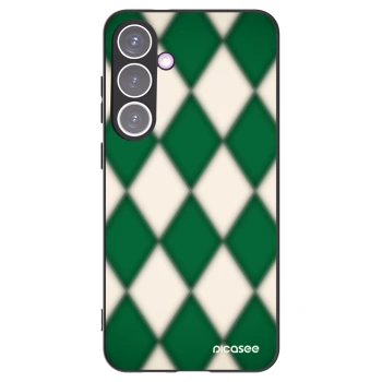 Picasee fekete szilikon tok az alábbi mobiltelefonokra Samsung Galaxy S24+ S926B 5G - Emerald Diamond
