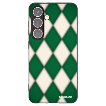 Picasee fekete szilikon tok az alábbi mobiltelefonokra Samsung Galaxy S24 S921B 5G - Emerald Diamond