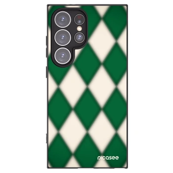 Picasee fekete szilikon tok az alábbi mobiltelefonokra Samsung Galaxy S24 Ultra S928B 5G - Emerald Diamond