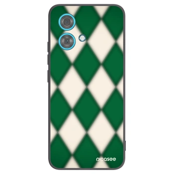Picasee fekete szilikon tok az alábbi mobiltelefonokra Motorola Edge 40 Neo - Emerald Diamond