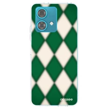 Picasee átlátszó szilikon tok az alábbi mobiltelefonokra Motorola Edge 40 Neo - Emerald Diamond