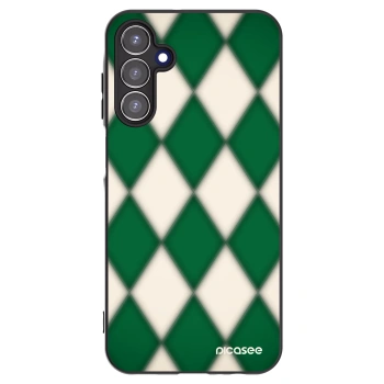 Picasee fekete szilikon tok az alábbi mobiltelefonokra Samsung Galaxy A15 A156B 5G - Emerald Diamond