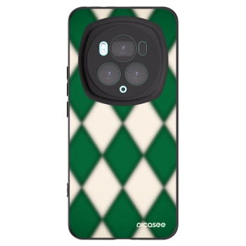 Picasee fekete szilikon tok az alábbi mobiltelefonokra Honor Magic6 Pro - Emerald Diamond