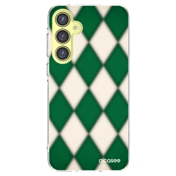Picasee átlátszó szilikon tok az alábbi mobiltelefonokra Samsung Galaxy A35 5G A356B - Emerald Diamond